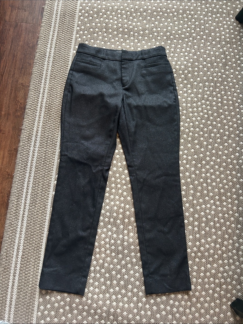 NWOT Banana Republic Sloan Curvy Fit Shimmering Pants (2) - Picture 3 of 7